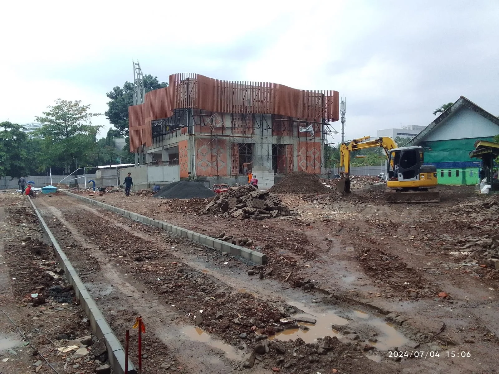 Foto 11 proyek Masjid Jami Ar-Raudhah - Ragunan Jakarta
