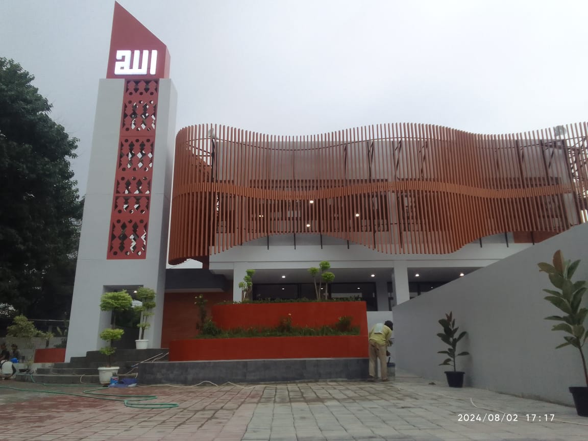 Foto 2 proyek Masjid Jami Ar-Raudhah - Ragunan Jakarta